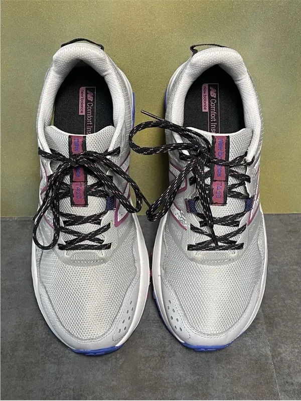 New Balance T410 Women's Gray/Pink Trail Running Shoes Size 11M - Image 7