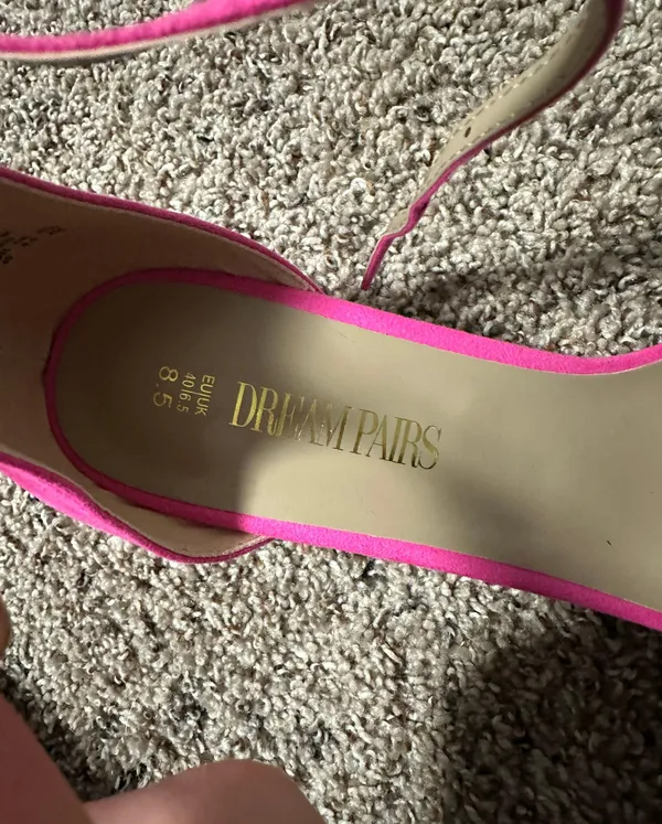 dream pairs heels Pink Size 8.5 - Image 3