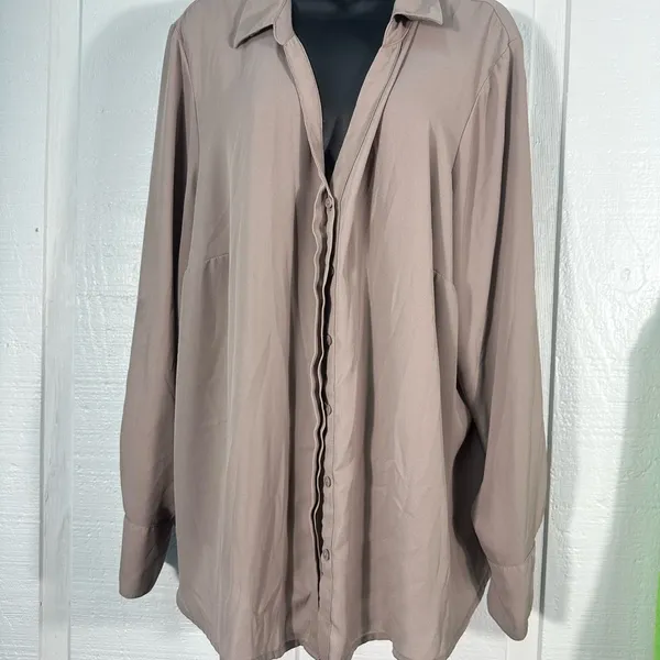 Worthington Brown Women’s Top Size 2x EUC - Image 2