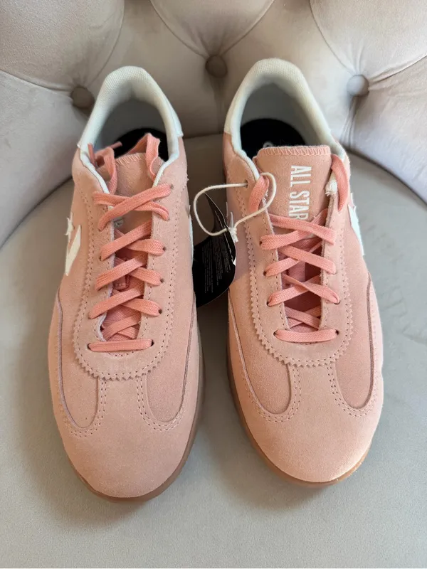 Converse Run Star Trainers Sneakers Low top Flamingo Unisex Men 7.5 Womens 9 - Image 3