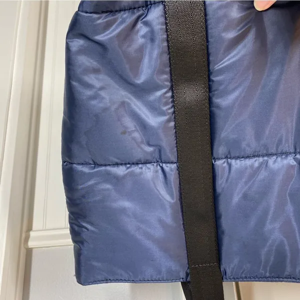 j.crew factory Puffer‎ Tote Bag in navy blue - Image 5