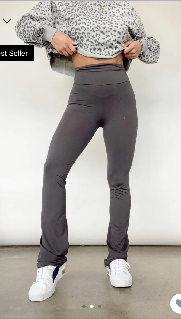 Love Tree Flare Leggings - Image 3