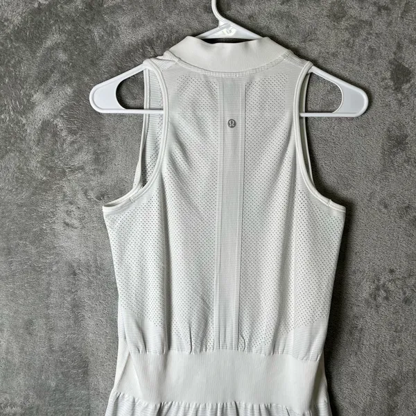 Lululemon In Your Court Dress White Size 6 Golf Pickleball Athletic Dress Tennis - Image 4