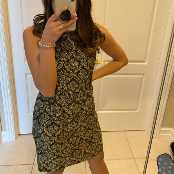 Gold and Black Dress - Image 5