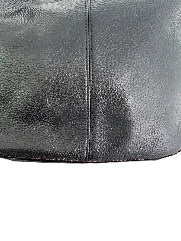 The Sak Black Leather ‘Lucia’ Hobo Shoulder Bag - Image 8