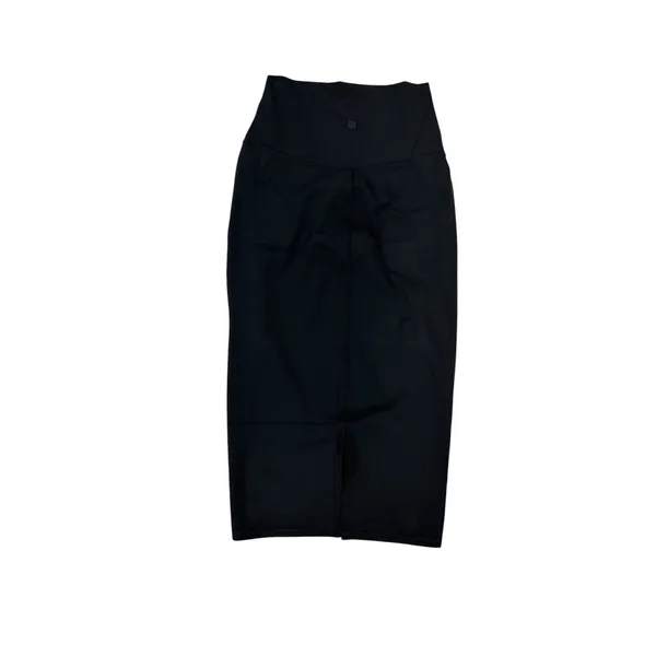 Lululemon Nulu High-Rise Midi Skirt Size 4 Black Back Slit NWT - Image 5