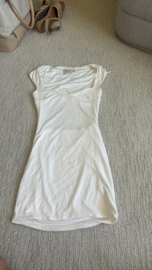 Hello Molly Favorite Flavour Mini Dress White - Image 2