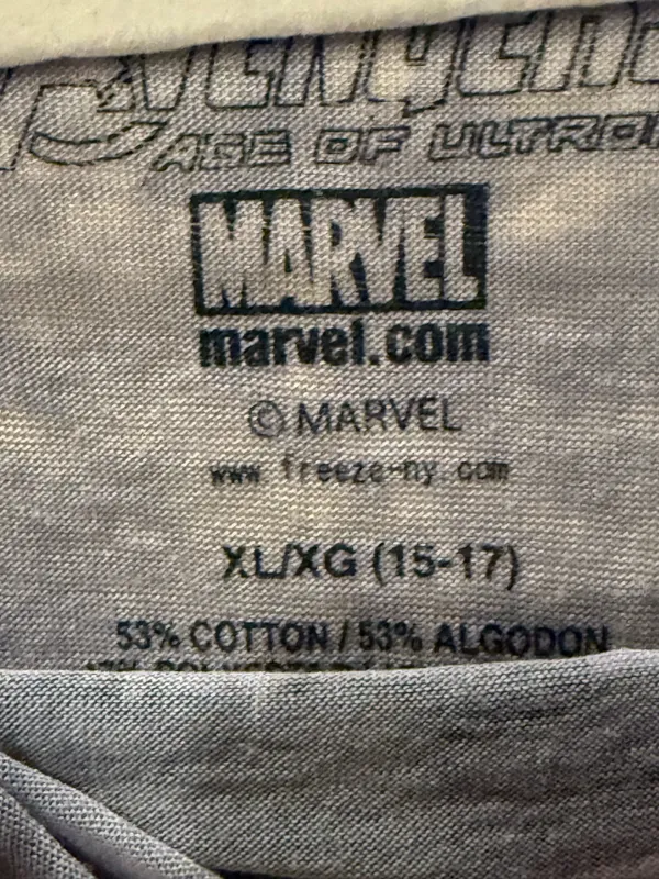 Marvel Avengers Age of Ultron T-shirt XL Grey - Image 2