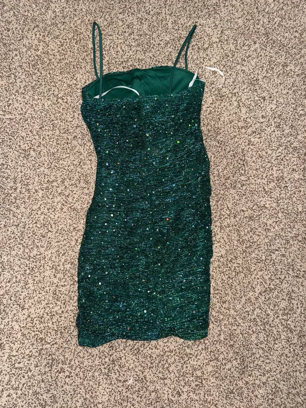 Green Lulus Homecoming Dress Short - Image 5