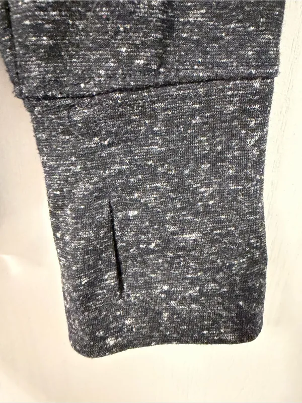 tek gear Long Sleeve Crewneck in Charcoal Heather - Image 3