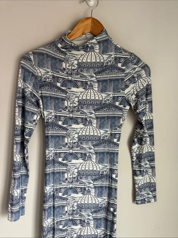 Reformation | Jameson Dress in Romanesque Small - Image 4