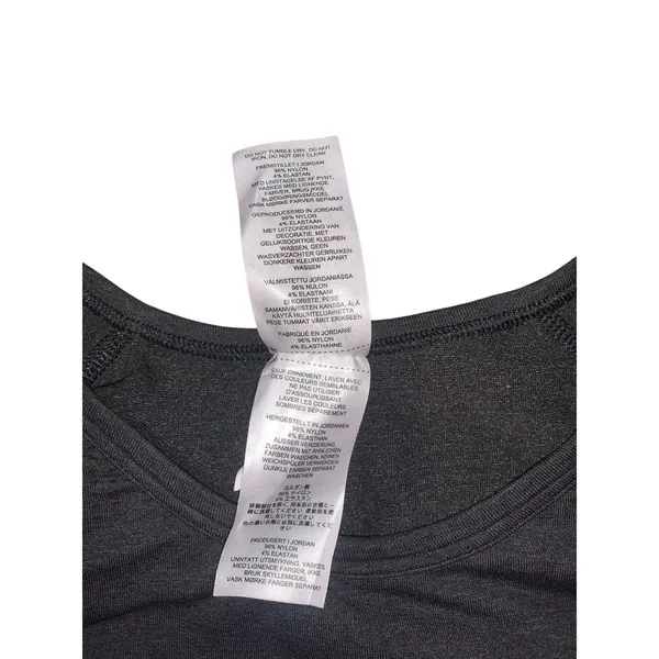 Gymshark Crop Top‎ Women Large Black Vital Seamless 2.0 Long Sleeve Athleisure - Image 4
