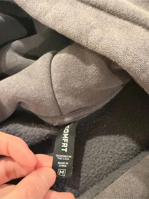 Comfrt sweatpants and sweatshirt set steel grey - Image 4