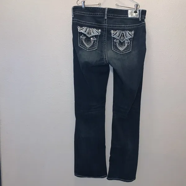 Maurices Premium embroidered Sequined Pockets Bootcut Jeans - Image 6