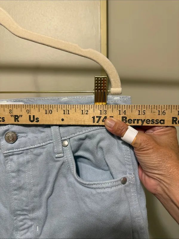 Reformation Cowboy High Rise wide leg Jeans 27 - Image 4