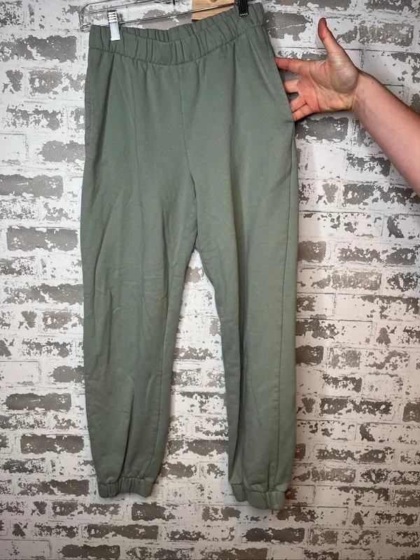 John galt | women brandy Melville sage green sweatpants joggers - Image 8