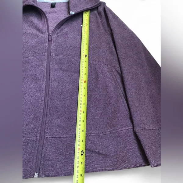 Adidas Women's Utility Jacket in Rich Purple Size L - Image 4