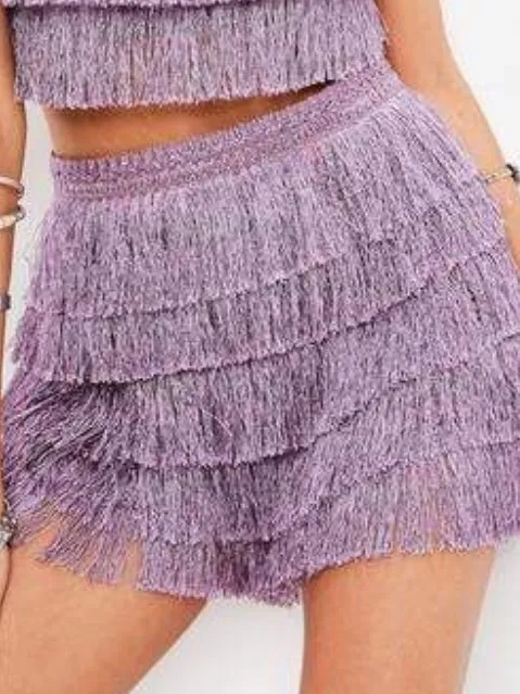 Forever 21 Fringe Shorts - Image 5