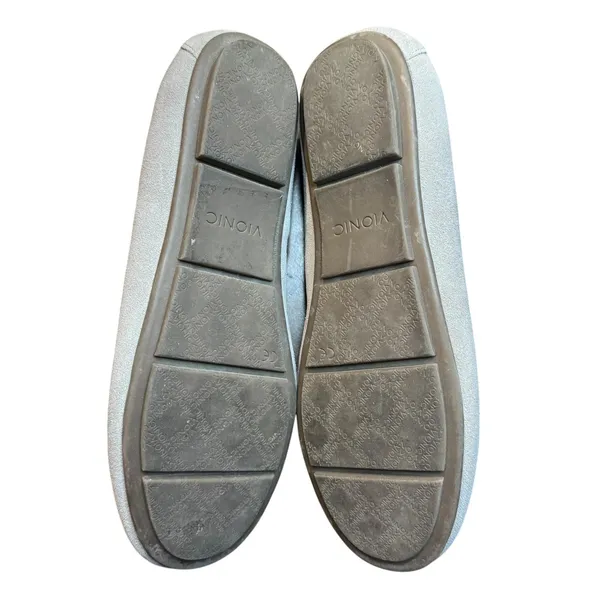 Vionic Debbie Shoes Womens Size 8.5 Gray Suede Loafer Flats Comfort Casual - Image 8