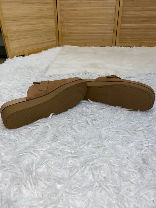 LifeStride Life Stride tan Gillian clogs slip ons woman’s size 7 comfort - Image 5