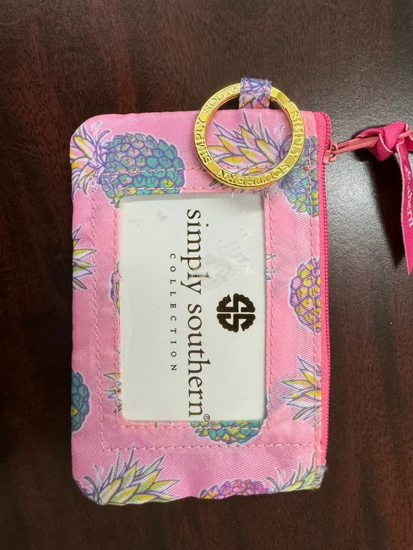 Simply Southern Small Wallet with Pineapples - Image 2