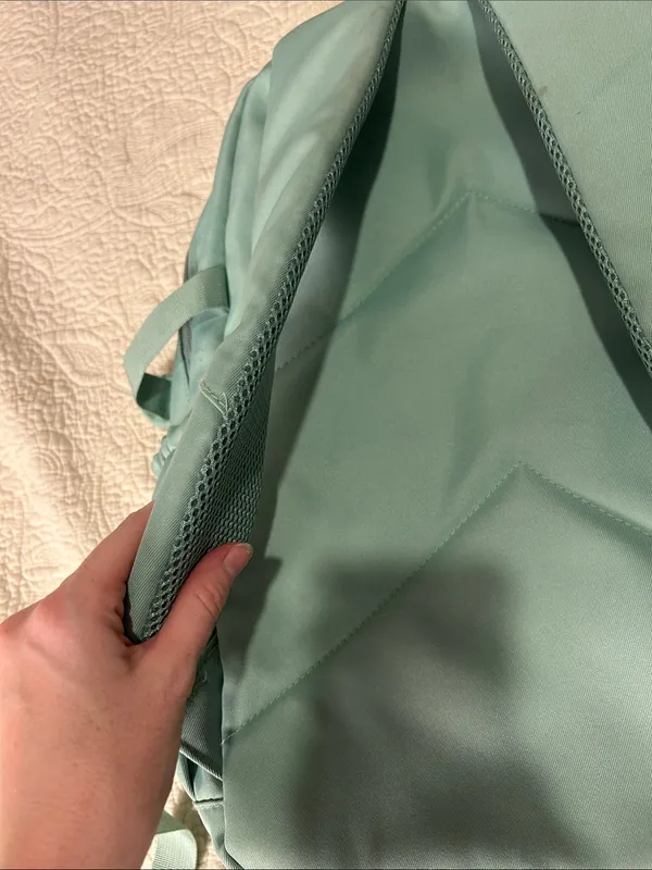 Pragari Mint Green Backpack with Emoji Charm - Image 4