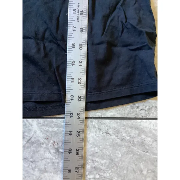 Quince NWOT Cotton Modal Scoop Neck Tee Black S Short Sleeve - Image 3