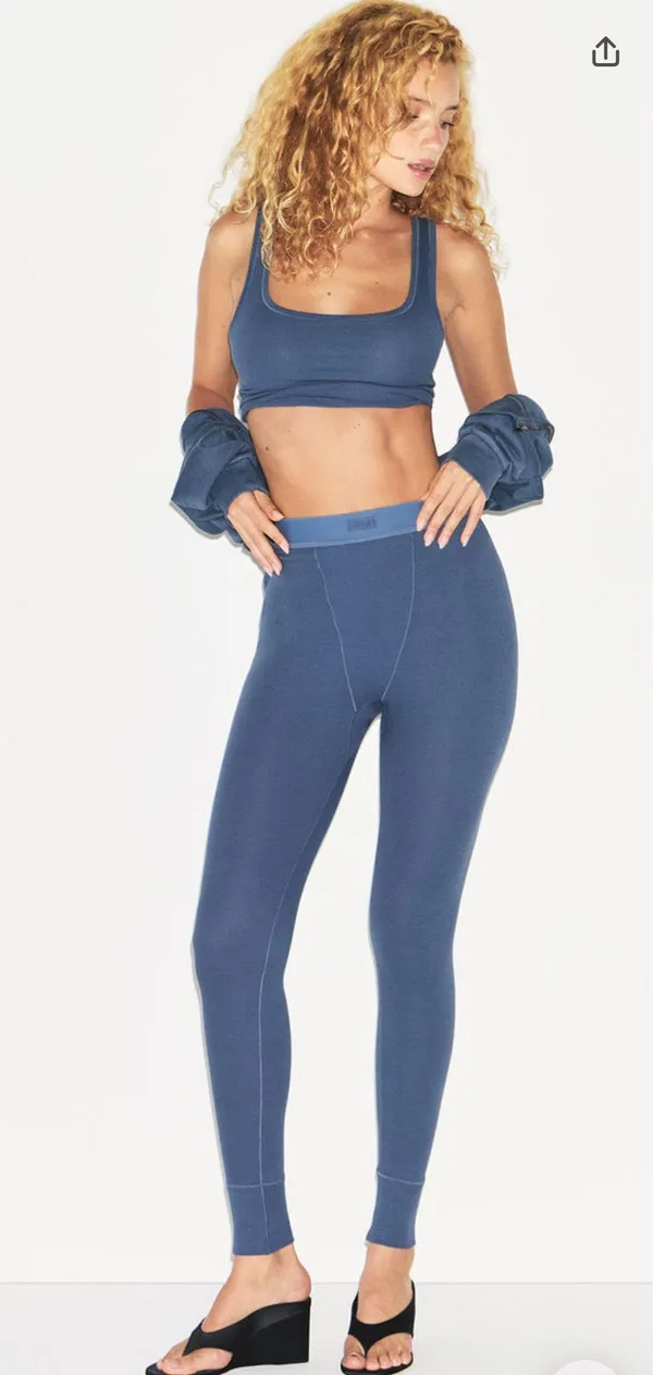 Cotton Rib Leggings SKIMS - Image 2