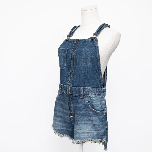 Free‎ People - New! Sunkissed Denim Shortalls - Image 10