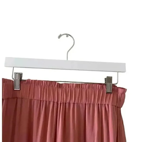 Zara Burnt Orange Pink Coral High Waisted Pull On Casual Y2K Lounge SZ S #1693 - Image 2