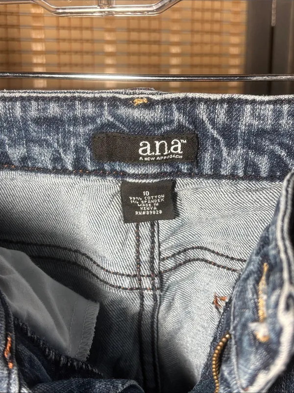a.n.a. Medium Blue Boot-Cut Jeans - Image 3