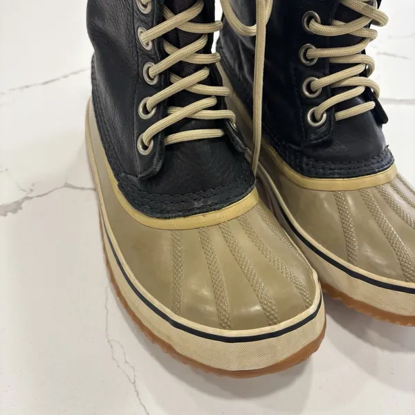 SOREL Boots Womens Size 8 1964 Premium CVS Insulated Waterproof Snow Duck - Image 5
