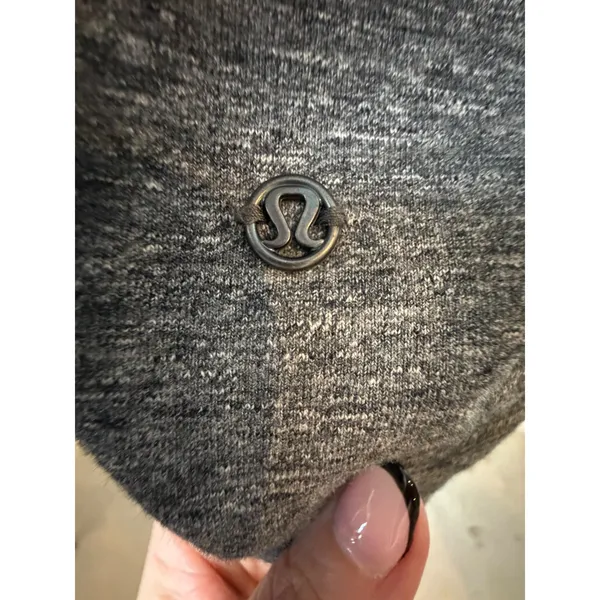 Lululemon‎ Jacket Women 6 Gray Thats A Wrap Heathered Snow Slub Cardigan Jacket - Image 10