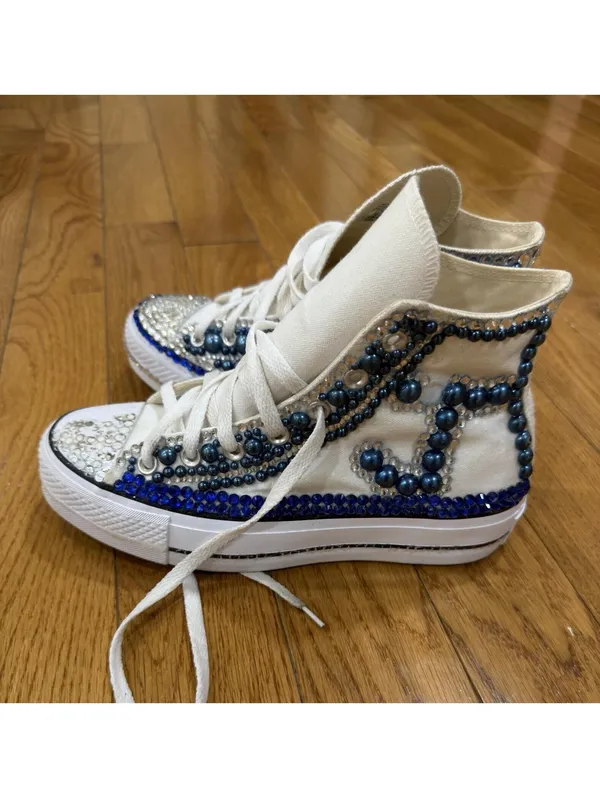 Size US 8 Women’s Converse Chuck Taylor All Star Custom - Image 6