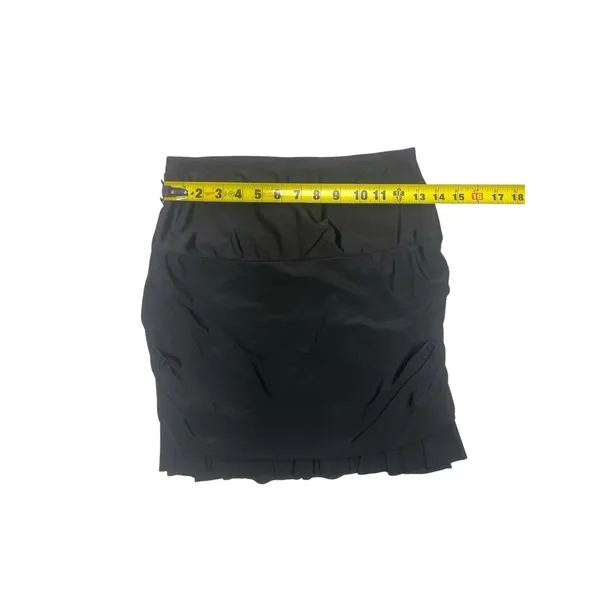 River Island Black Ruffled Swim Skirt Women's Size 10 - Image 6