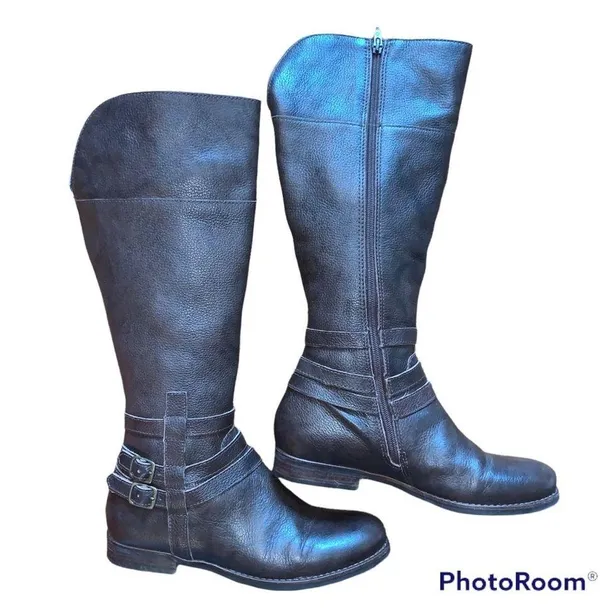 Matisse Brown Leather Blakely Tall Boots - Image 5