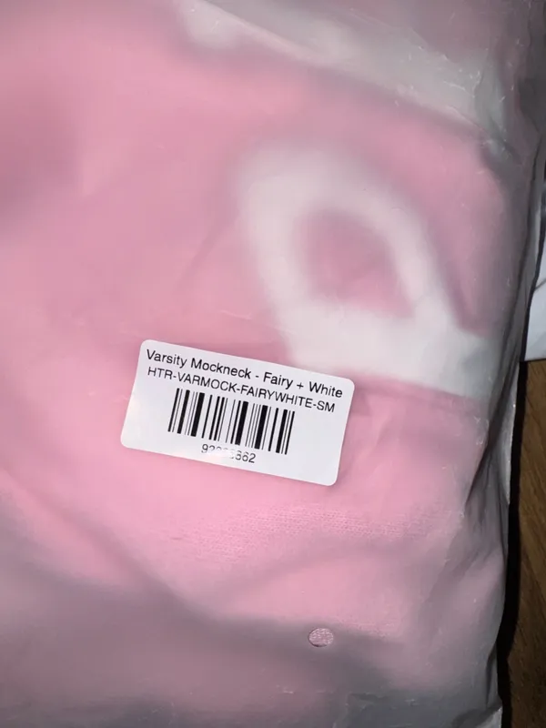 PARKE Varsity Mockneck - Fairy + White - Image 5