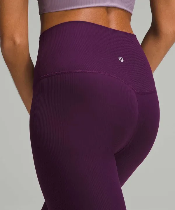 Lululemon Align Ribbed High-Rise Leggings 28" - Image 2