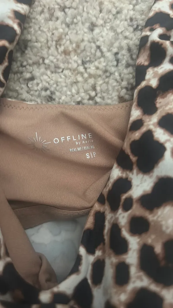 small aerie offline cheetah print tank top - Image 2