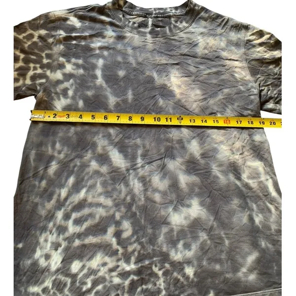 Lululemon All Yours Tee Women 8 Grey Marble Dye Relaxed‎ Fit Athleisure Core - Image 4