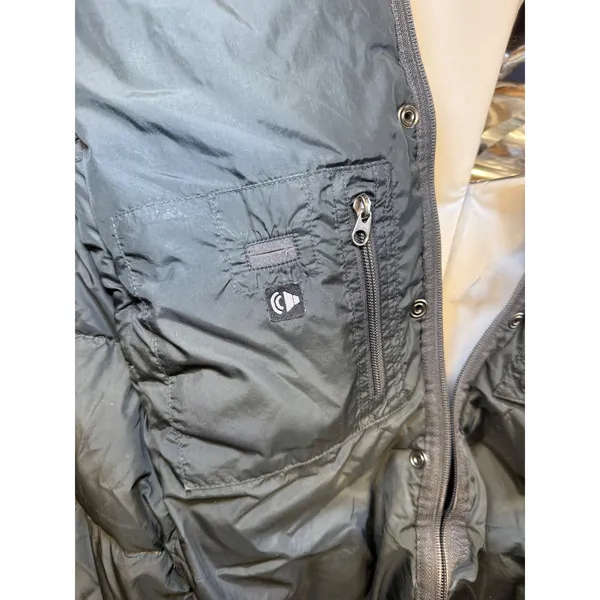 The North Face Womens 600 Fill Down Quilted Long Parka Puffer Jacket Black Small - Image 15