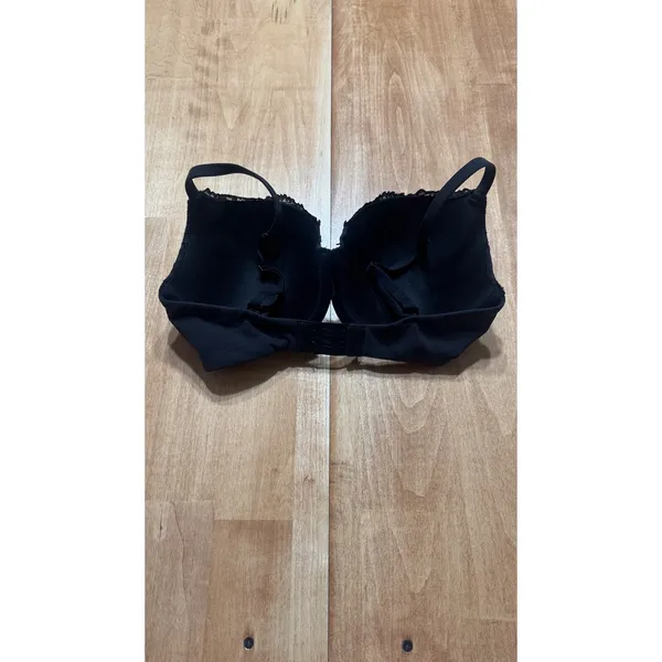SKIMS Fits‎ Everybody Onyx Black Lace Underwire Bra 34D - Image 3