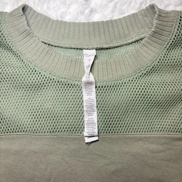 ALO Yoga Olive Long Sleeve Top - Image 2