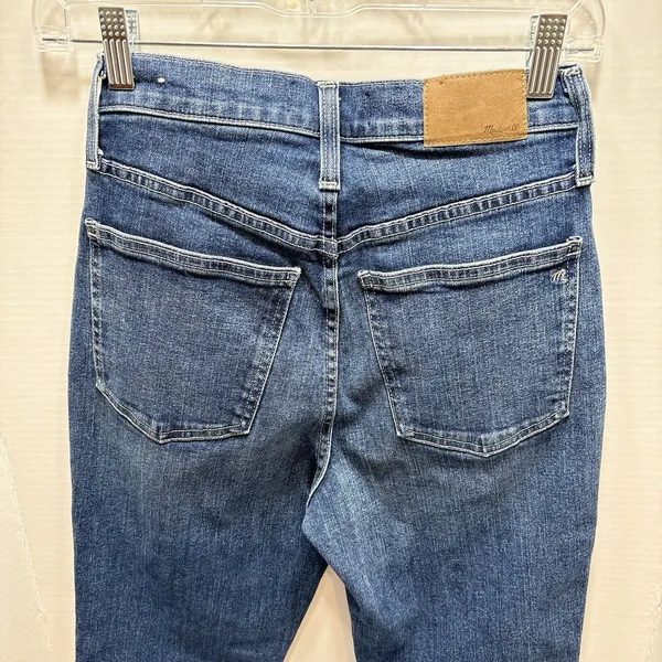 Madewell The Perfect Vintage Flare Jeans Size 24 Hallstrom Wash Blue NH680 - Image 5