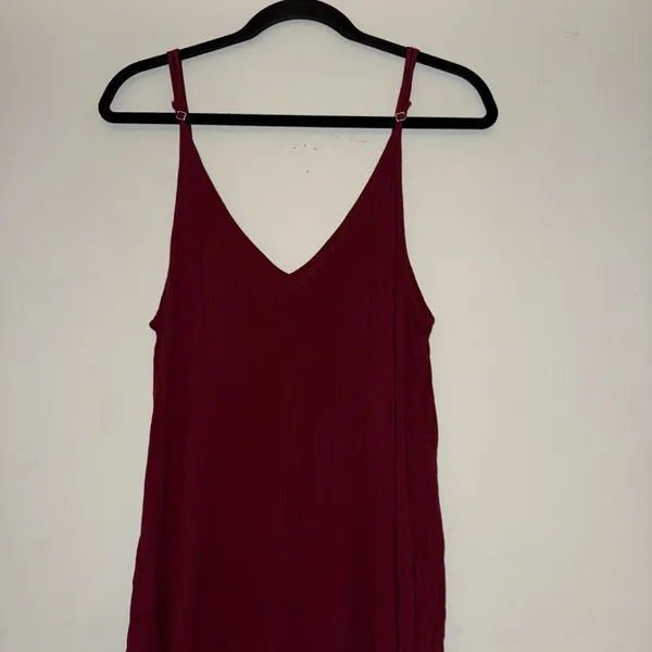 LULUS Yours Tule Burgundy Maxi Dress Boho sexy beachy sz M/L ✨ - Image 7