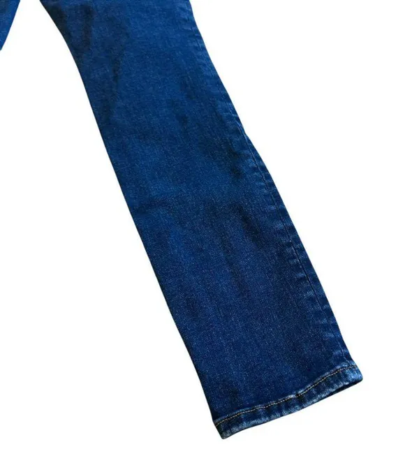 Good American Power Stretch Pull-On Skinny Jeans Dark Wash Size 3 Large Women's - Image 8