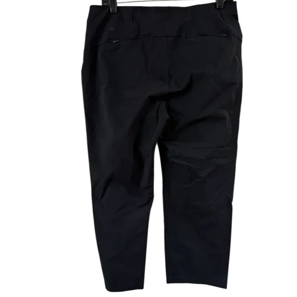 Lululemon In‎ Power Mid Rise Crop Pants Womens 10 Black W6BDQS - Image 2