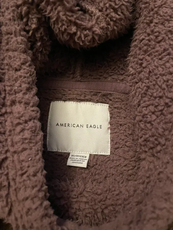 Fuzzy Purple Hoodie - Image 5