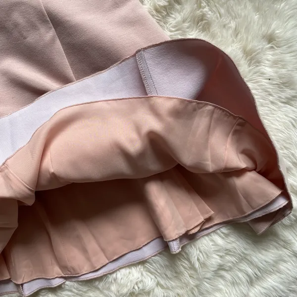 Nicholas x Dress Sadie Halter Mini in Blush Pink 0 NWT New - Image 5