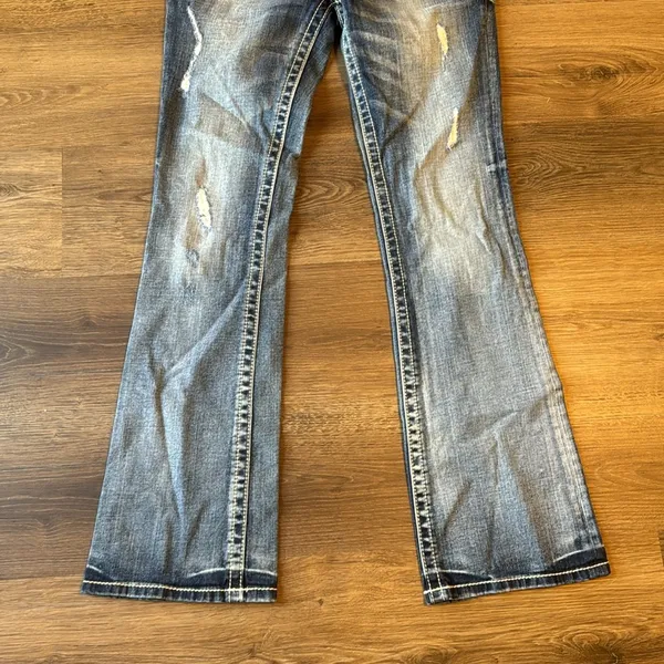 Miss me easy bootcut denim jeans size 28 ladies the M series - Image 4